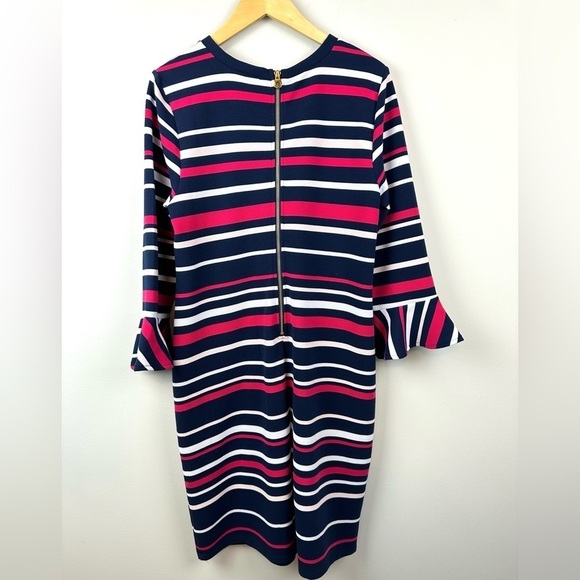 Draper James x Eloquii Ottoman Stripe Dress 14 - Picture 6 of 12